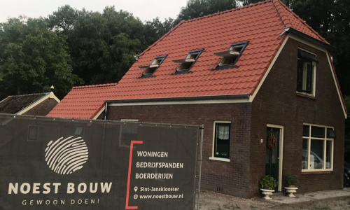 Eindresultaat dakrenovatie van een woning